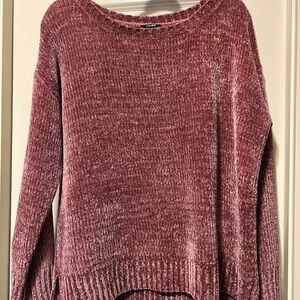 Jones New York Chenille Sweater - Dusty Rose